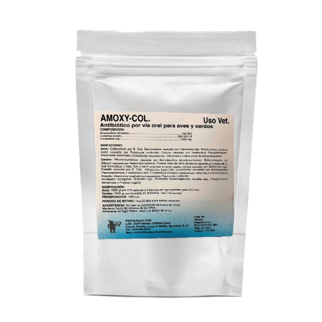 Amoxy-Col Wsp (Amoxicilina + Colistina)