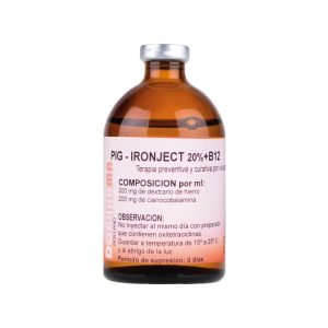 Pig-ironject 20% (Hierro Dextrano)